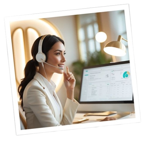 Symbolbild Claudia Connect als digitale Mitarbeiterin